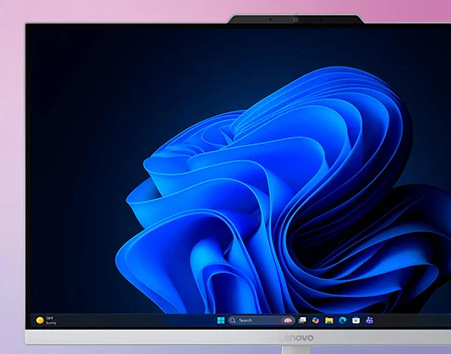 Počítač All In One Lenovo A105 24 bílý Lenovo A105 24 nabízí nádherný 23,8" IPS displej