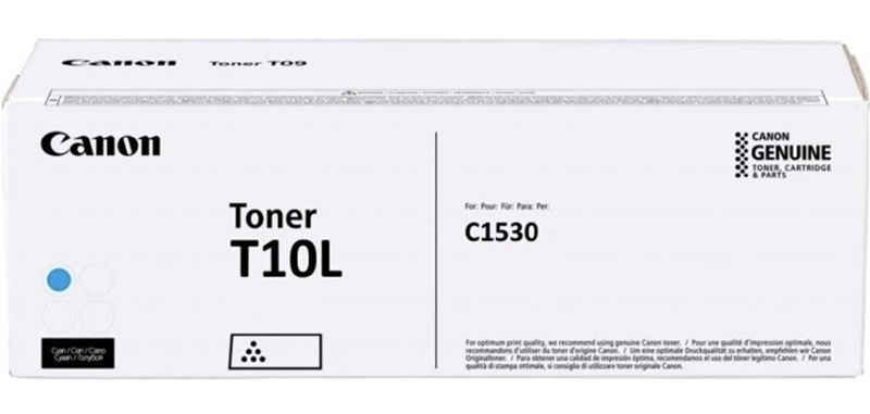 Toner Canon s výtěžností 5 000 stran, azurová barva