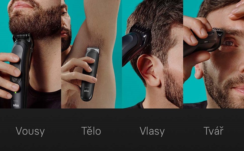 Zastřihovač multifunkční Braun Series 7 MGK7470, 16 v 1 Zastřihovač multifunkční Braun Series 7 MGK7470, 16 v 1