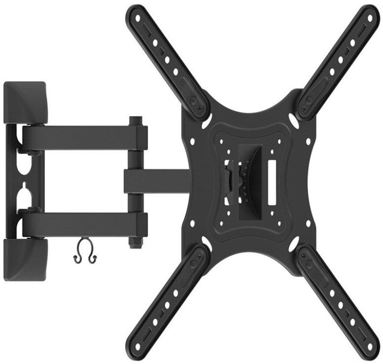 Držák TV AQ VISION BR44AM pro úhlopříčky 23"-55", nosnost 30 kg černý