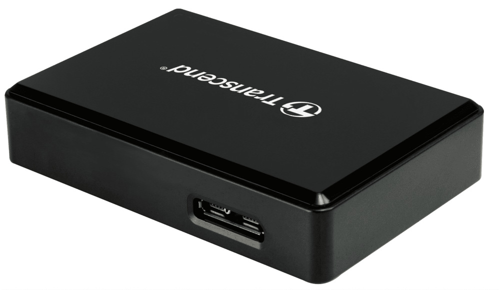 Čtečka paměťových karet Transcend RDF9, USB-A/SDHC, SDXC, microSDHC, microSDXC, CompactFlash černá Čtečka paměťových karet Transcend RDF9, USB-A/SDHC, SDXC, microSDHC, microSDXC, CompactFlash černá