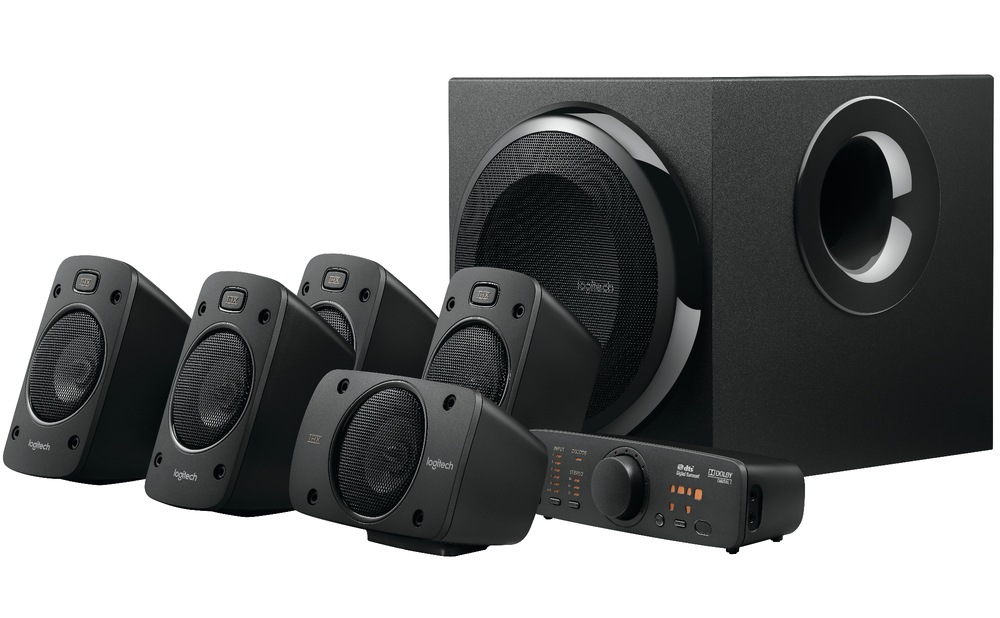 Reproduktory Logitech Z906 5.1 černé