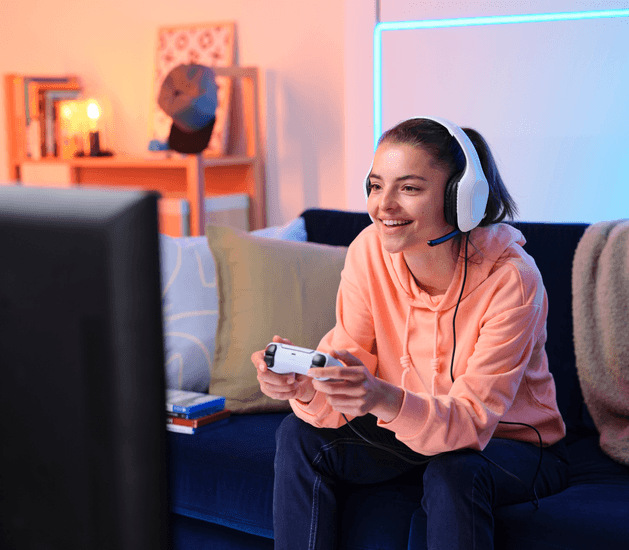 Trust GXT 416S ZIROX pro Nintendo Switch, červená/modrá