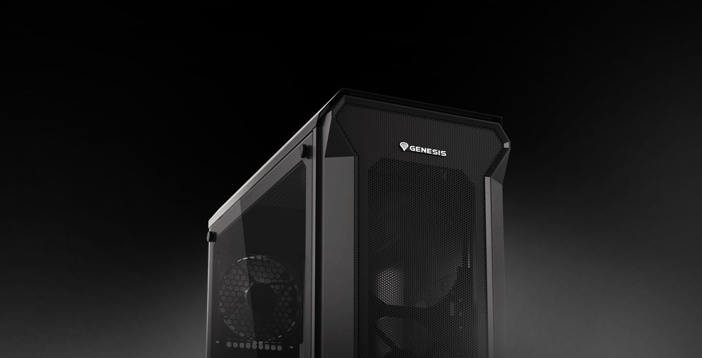 Case Genesis IRID 505 V2 černá Genesis IRID 505 V2 (NPC-1517)