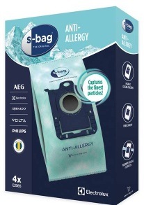 Sáčky do vysavače Electrolux s-bag® Anti-Allergy E206S (4 ks) Sáčky do vysavače Electrolux s-bag® Anti-Allergy E206S (4 ks)