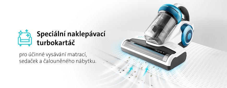 Ruční vysavač ETA Roxy antibakteriální 5215 90000 bílý/modrý Ruční vysavač ETA Roxy 5215 90000, příslušenství
