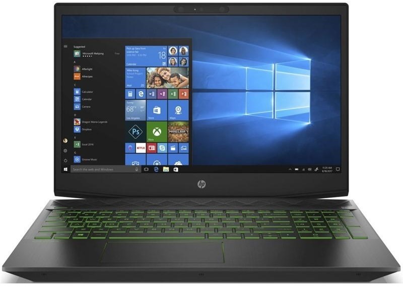 Notebook HP Gaming 15-cx0035nc černý