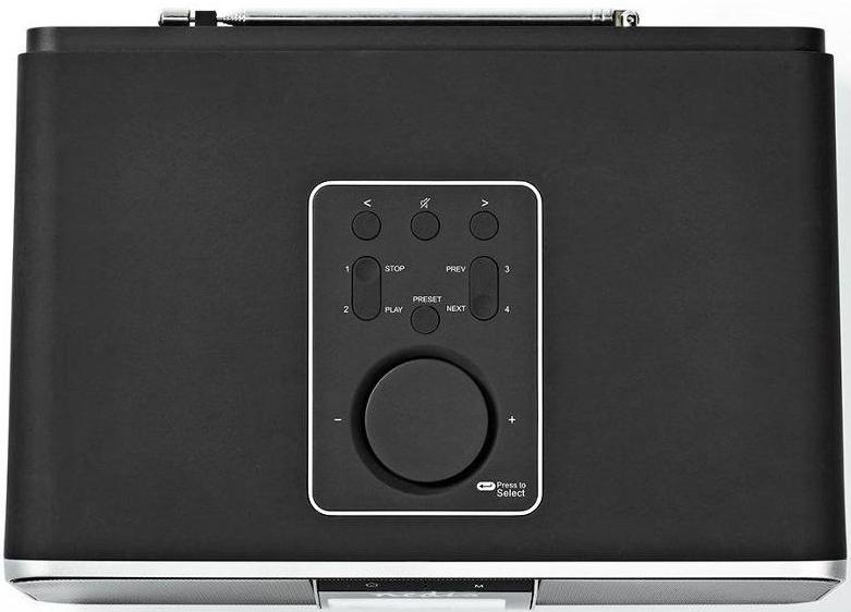 Internetový radiopřijímač s DAB+ Nedis RDIN5005BK černý