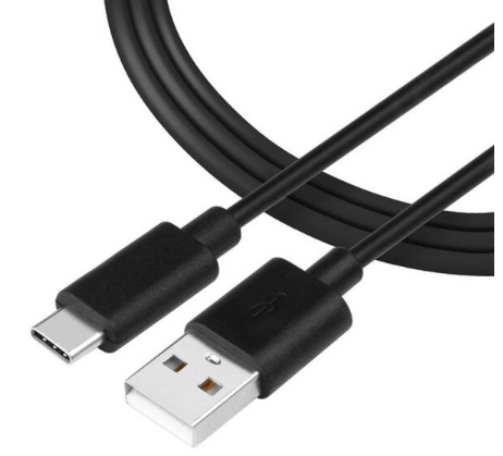 Kabel Tactical Smooth Thread USB-A/USB-C, 0,3 m černý Kabel Tactical Smooth Thread USB-A/USB-C, 0,3 m černý