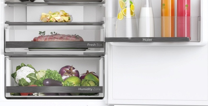 Chladnička s mrazničkou Haier HBW5519E bílá Chladnička s mrazničkou Haier HBW5519E bílá