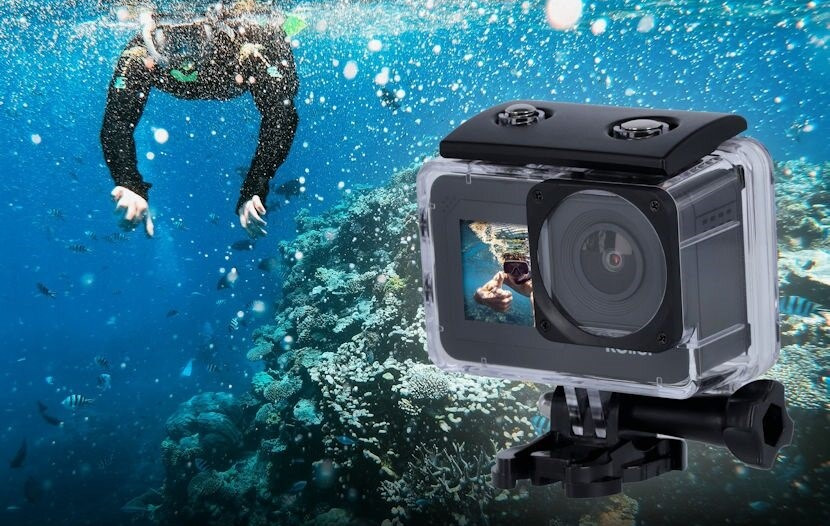Outdoorová kamera Rollei ActionCam D6Pro černá Outdoorová kamera Rollei ActionCam D6Pro černá