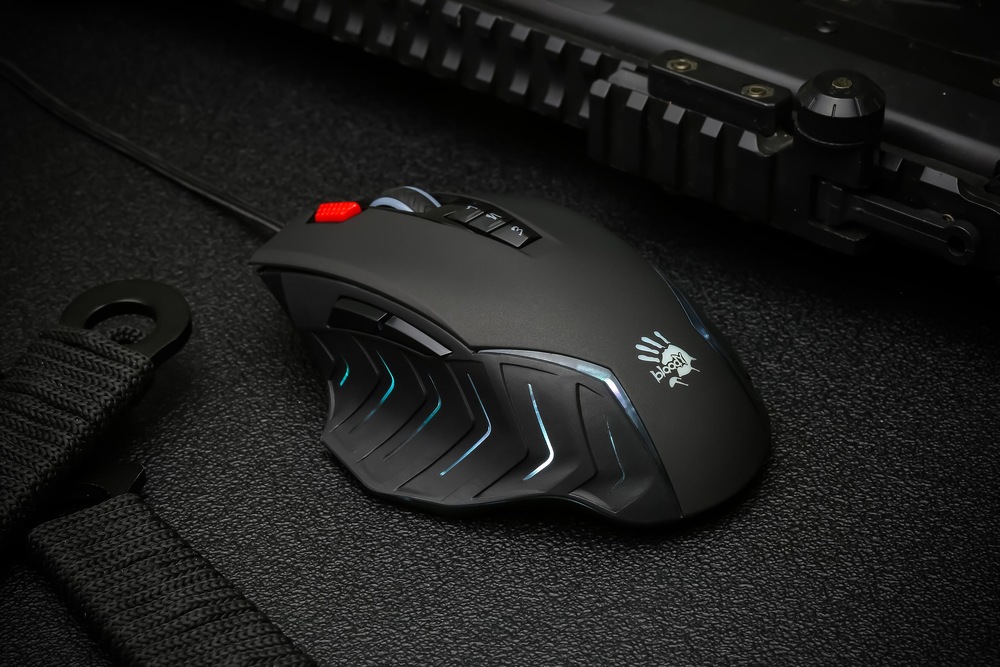 Myš A4Tech Bloody J95S Activated, 8000 DPI, USB černá