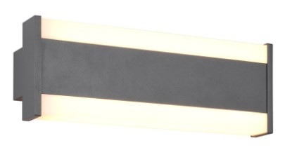 Nástěnné svítidlo TRIO Dawson 30 cm antracitové