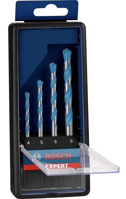 Sada vrtáků Bosch Expert z kvalitního karbidu, vrtání do měkkého dřeva, betonu či zdiva