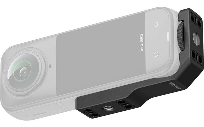 Vertikálně-horizontální držák Insta360 pro kamery X5 a X4, černá barva