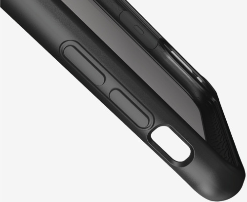Kryt na mobil PanzerGlass na Apple iPhone Xs Max černý/průhledný PanzerGlass pro Apple iPhone Xs Max, černá/průhledná