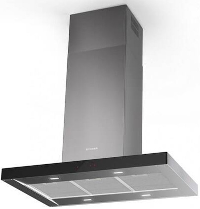 Odsavač par Faber STILO GLASS SMART ISOLA X/BK A90 nerez/sklo