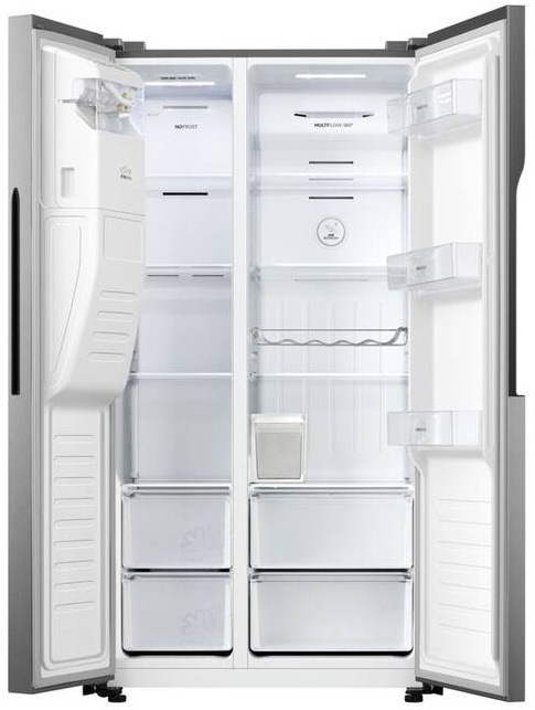 Americká lednice Gorenje Superior NRS918FVX nerez