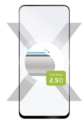 Tvrzené sklo FIXED Full-Cover na Motorola Moto G54 5G/G54 Power Edition/G64 černé