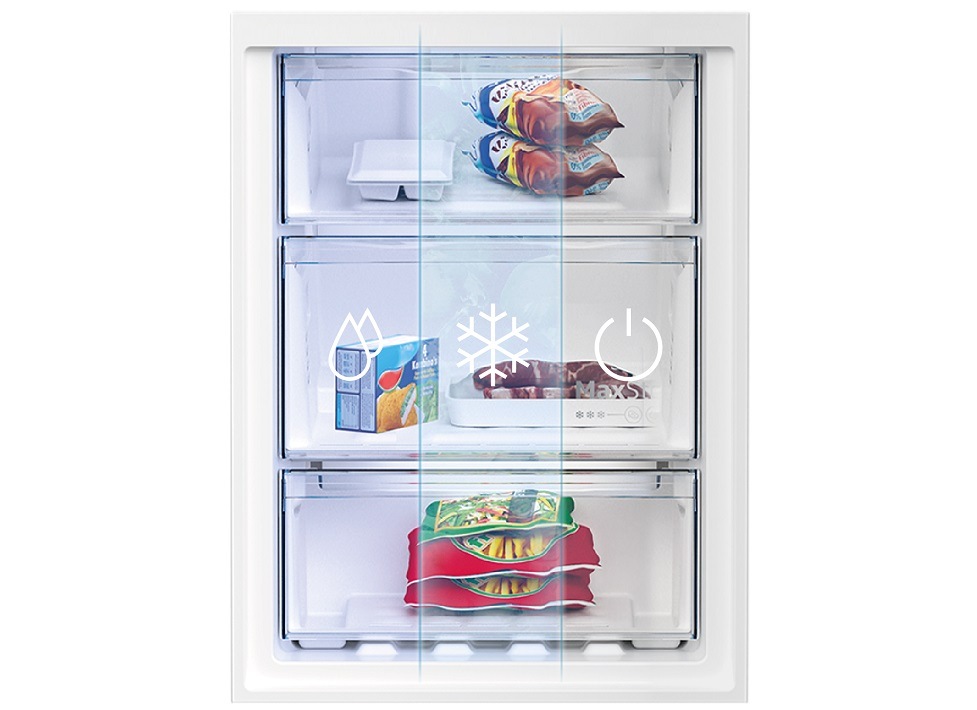 Chladnička kombinovaná Beko B7RCNA407HG, NoFrost, multizona