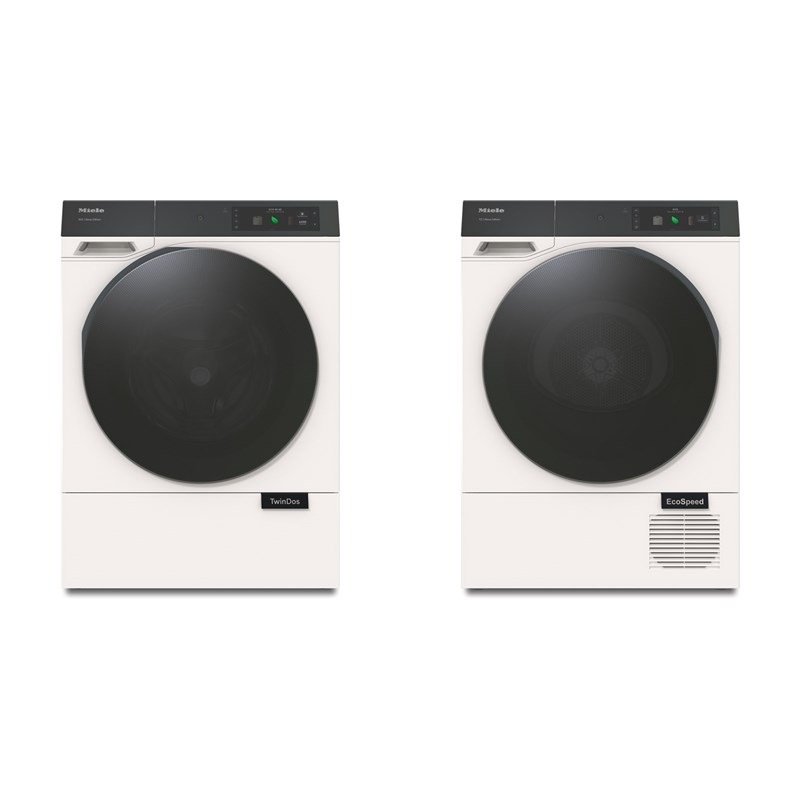 Set výrobků Miele WQ 1200 WPS + TQ 1000 WP bílý Set výrobků Miele WQ 1200 WPS + TQ 1000 WP bílý