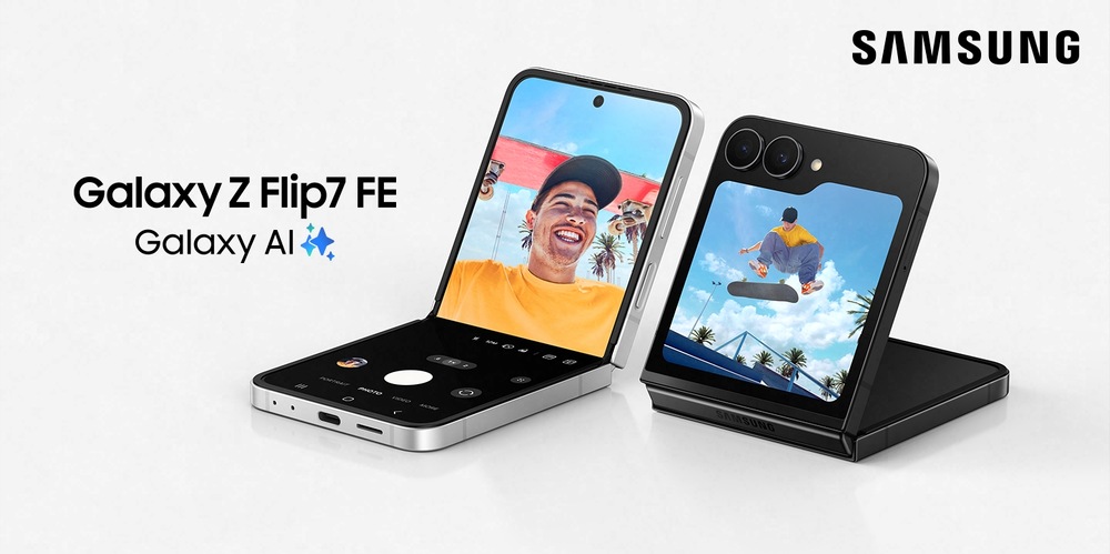 Mobilní telefon Samsung Galaxy Z Flip7 FE 5G 8 GB / 128 GB bílý