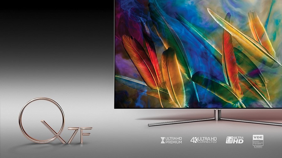 Televize Samsung QE55Q7F stříbrná