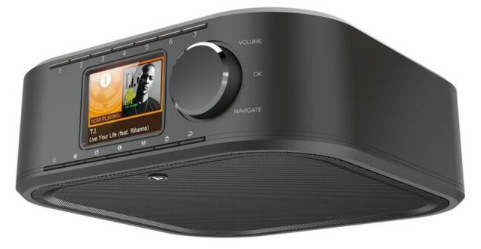 Internetový radiopřijímač s DAB+ Hama DIR355BT černý