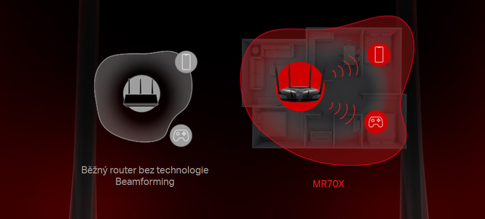 Router Mercusys MR70X černý