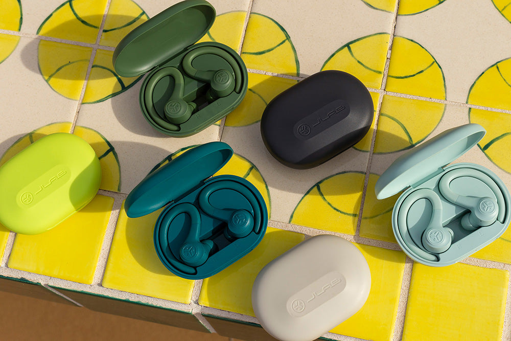 Sluchátka JLab Go Sport+ True Wireless Headphones šedá