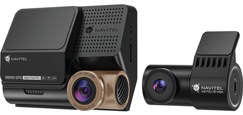 Autokamera NAVITEL RS990 GPS černá