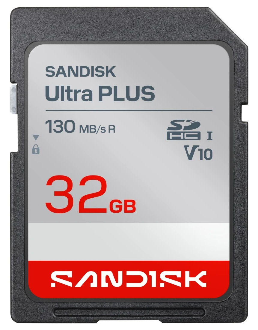 Paměťová karta SanDisk Ultra Plus SDXC s rozhraním UHS-I a vysokou rychlostí čtení