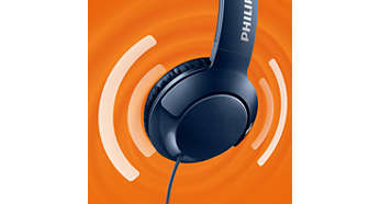 Sluchátka Philips SHB3075BL modrá