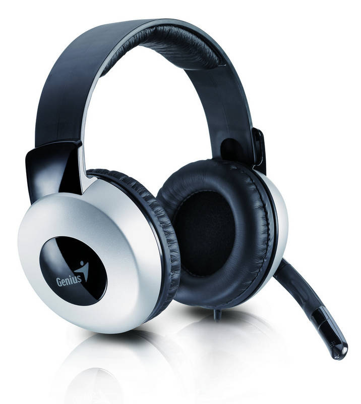 Headset Genius HS-05A černý/stříbrný