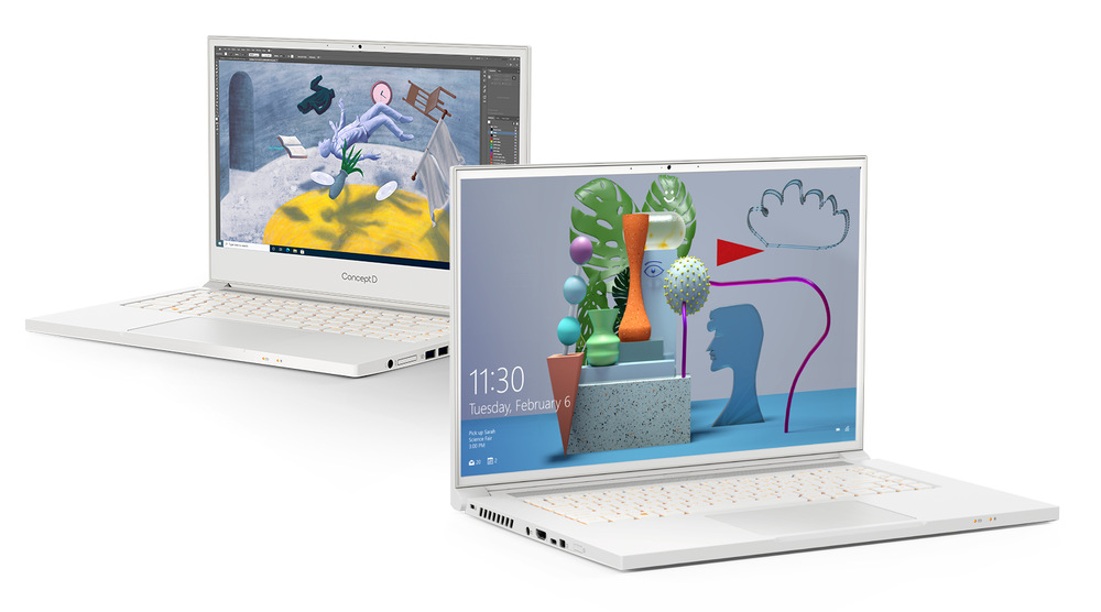 Notebook Acer ConceptD 3 (CN314-73G-753E) bílý Acer ConceptD 3 (CN314-73G-753E)