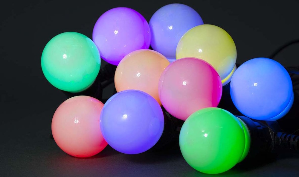 Párty osvětlení Nedis SmartLife LED, Wi-Fi, RGB, 10 LED, 9 m, Android / IOS Párty osvětlení Nedis SmartLife LED, Wi-Fi, RGB, 10 LED, 9 m, Android / IOS