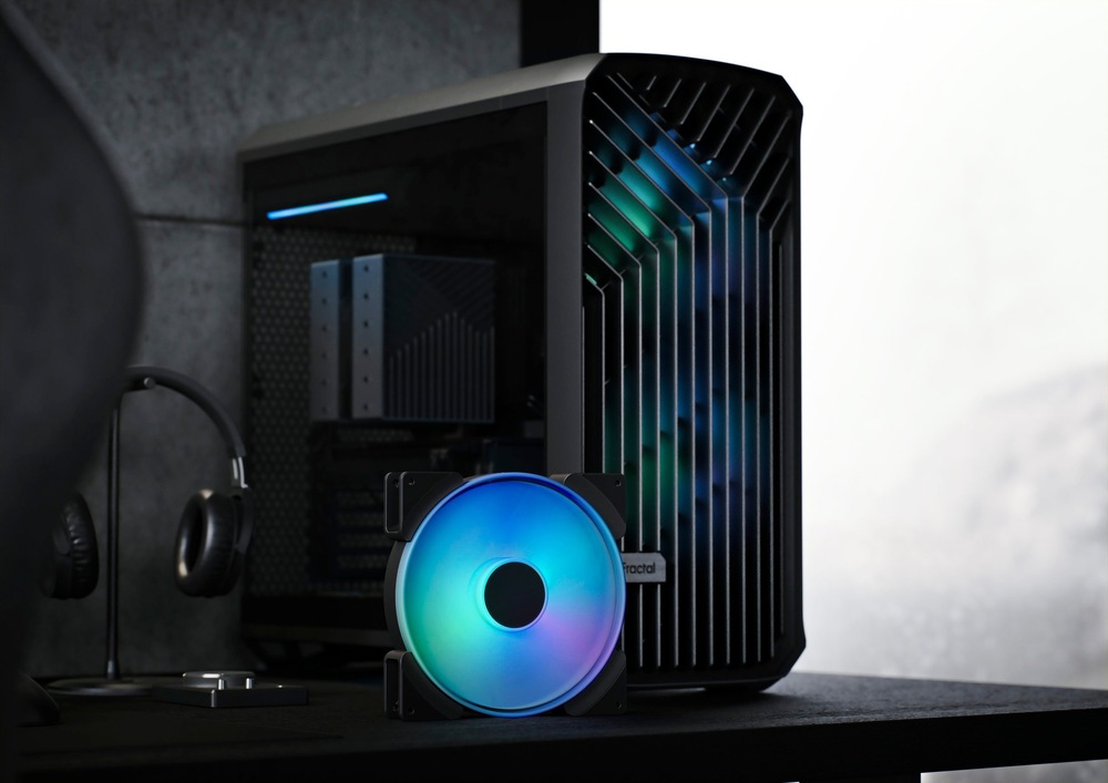 Ventilátor FRACTAL DESIGN Prisma AL-18 ARGB PWM White Fractal Design Prisma AL-18 RGB PWM White