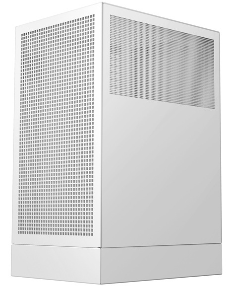Case DeepCool CH170 Digital bílá Detail obrázku PC skříně.
