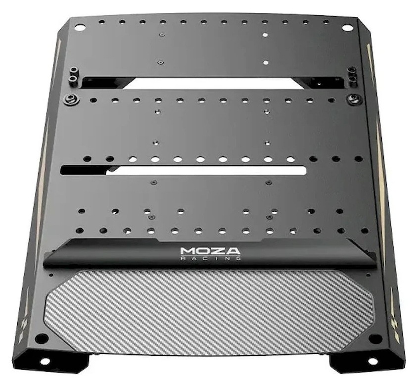 Moza Racing mBooster Base Plate v černé barvě.