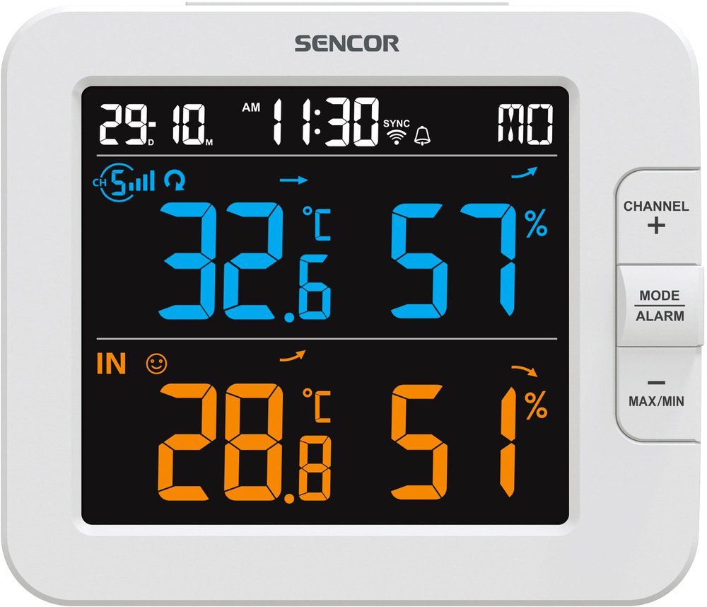 Meteorologická stanice Sencor SWS 8600 SH bílý Meteorologická stanice Sencor SWS 8600 SH bílý