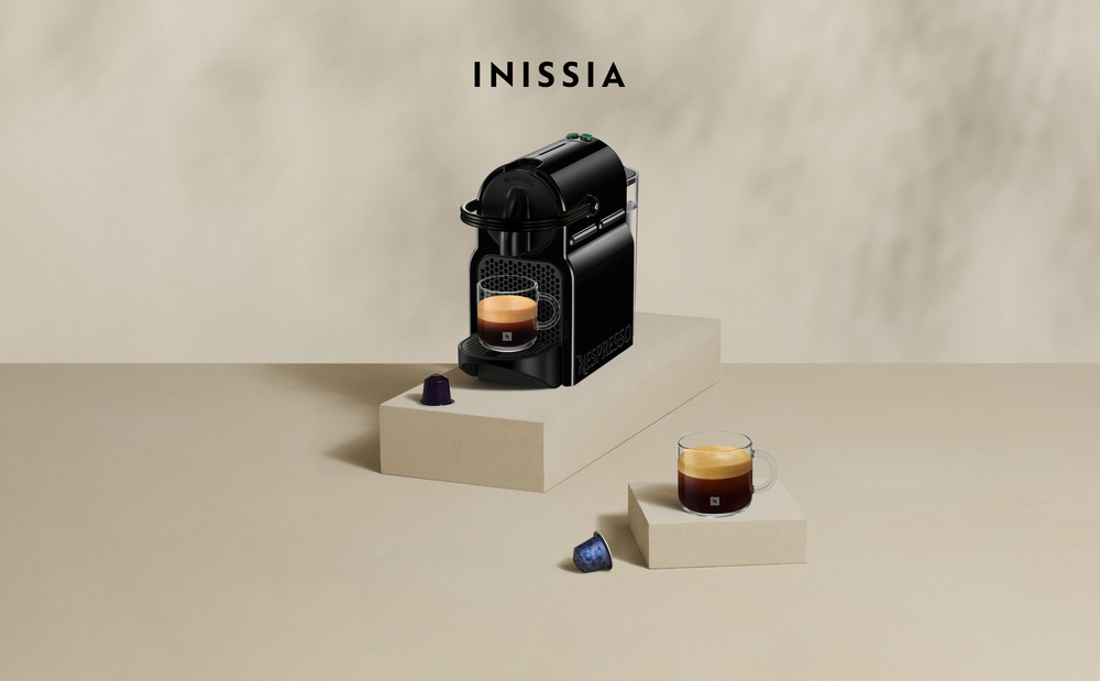 Kapslový kávovar De'Longhi Nespresso Inissia EN80B černý