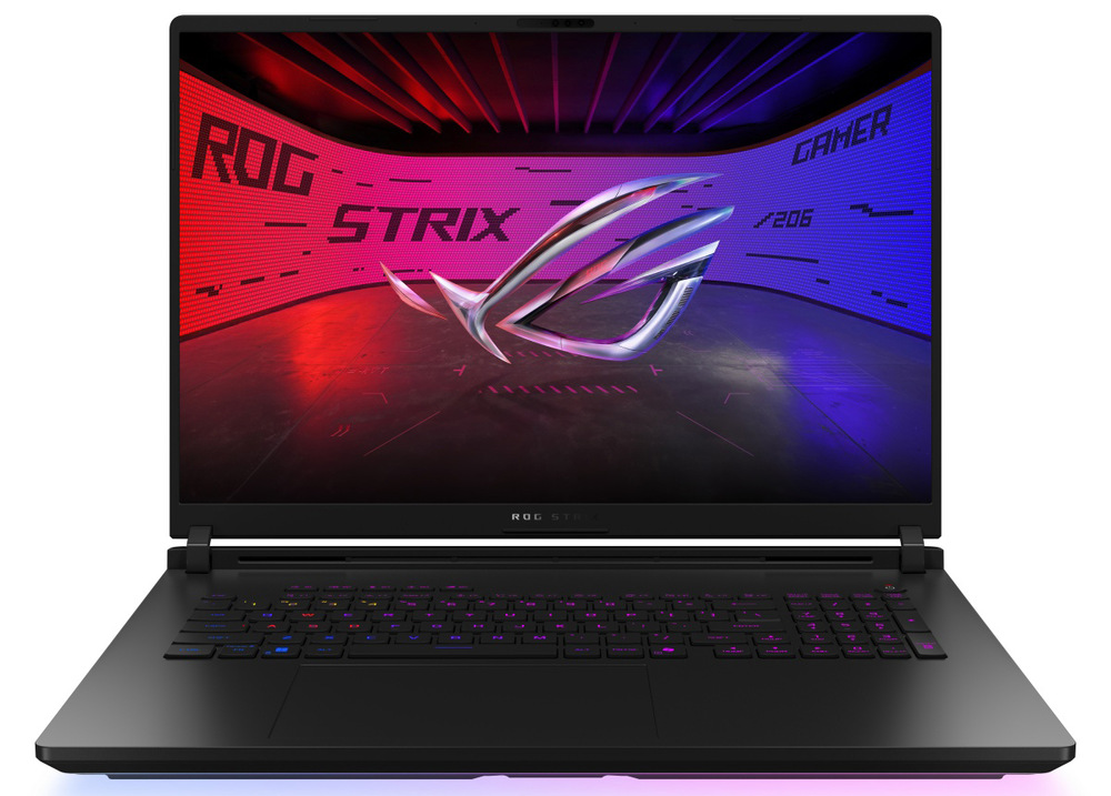Mimořádně výkonný herní notebook Asus ROG Strix SCAR 18, černá barva