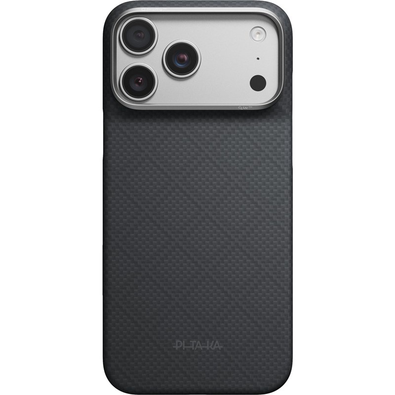 Kryt na mobil Pitaka Argyle na Apple iPhone 18 Pro černý