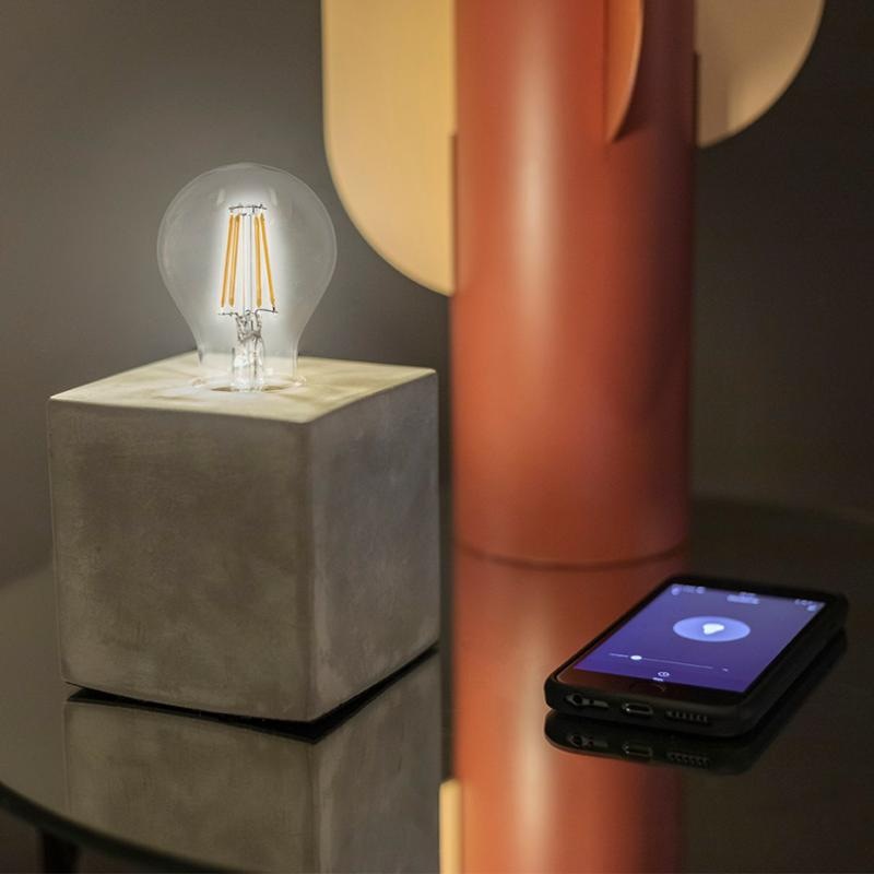 Chytrá žárovka Hama SMART WiFi LED Filament, E27, 7 W, teplá bílá Chytrá žárovka Hama SMART WiFi LED Filament, E27, 7 W, teplá bílá