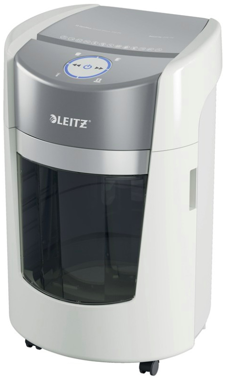 Skartovač Leitz IQ OptiMax 350 - bílý
