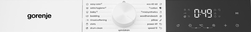 ovládací panel pračky Gorenje W1G2P84A32 