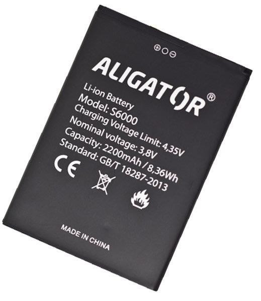 Baterie Aligator S6000 Duo, Li-Ion 2200mAh