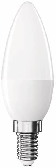 Žárovka LED EMOS Classic Candle, 6,5 W, 806lm, E14, neutrální bílá