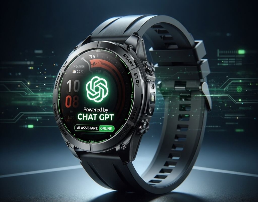 Chytré hodinky Carneo GTR Atlas HR+ s funkcí Carneo AI Chat