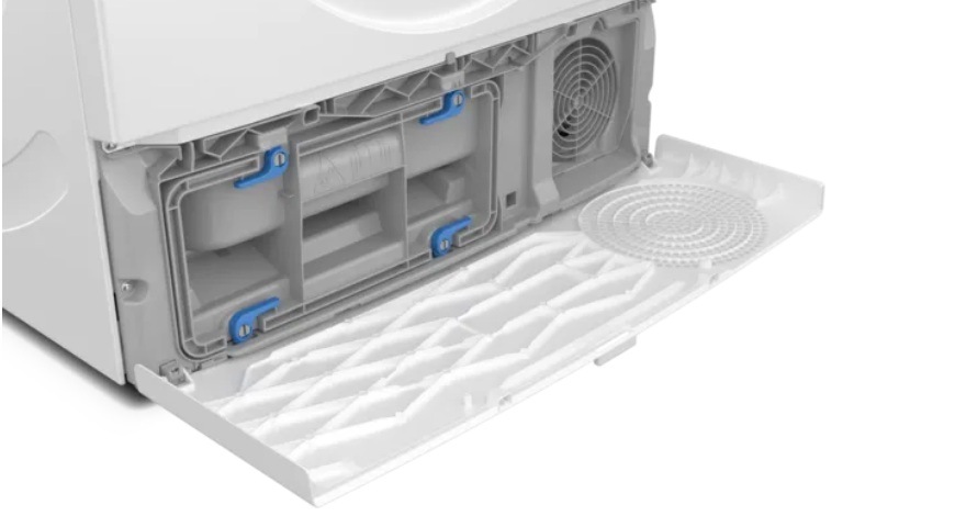 Sušička prádla Bosch Serie 4 WQA23201CS bílá Systém filtrů Easy Clean v sušičce Bosch WQA23201CS